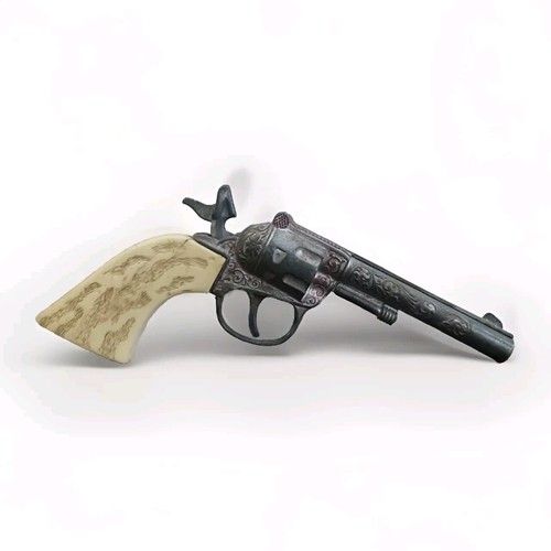 Hubley Die Cast Toy Revolver 1950s Cap Gun - Picture 5 of 5