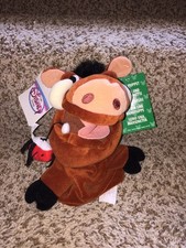 Disney's The Lion King 10" Pumbaa Hand Puppet, The Disney Store, New  B140 