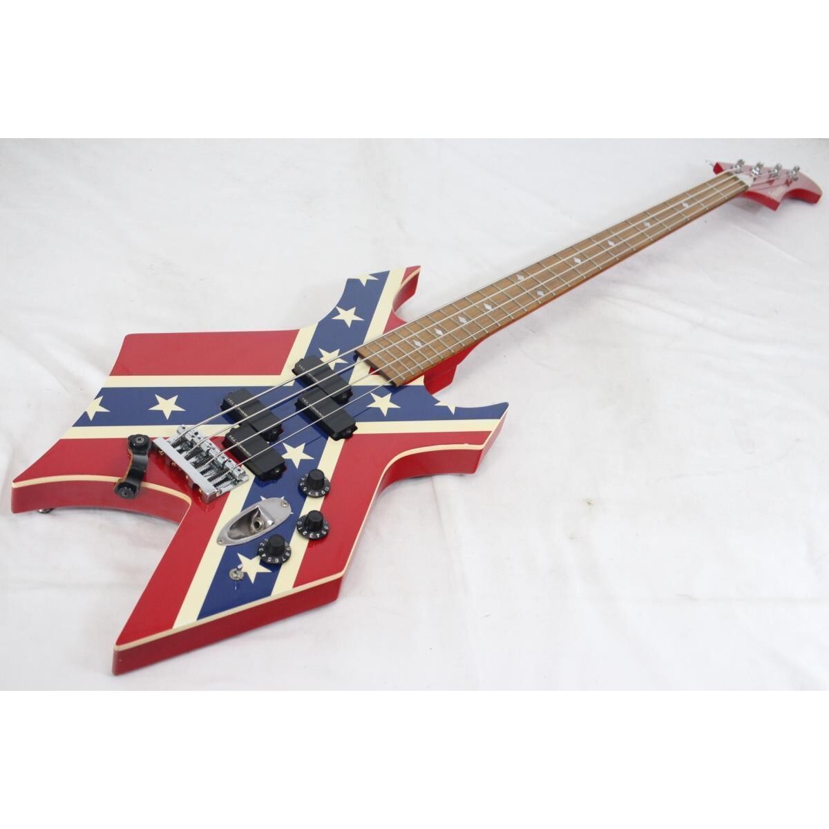 Used FERNANDES WB-95Y Warlock Bass Flag Paint 3.8kg W/OGB | eBay