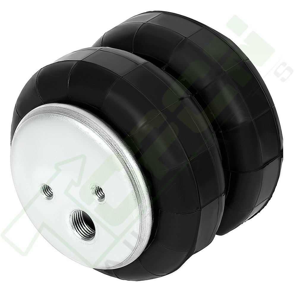 FINDAUTO Pair Air Suspension Air Spring Bags – Firestone 255C Style, 1/2 NPT, 2500lb Capacity