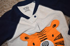K9 The Children's Place Boys 4T TIGER Fleece Blanket Sleeper Footed Pajamas — photo 4