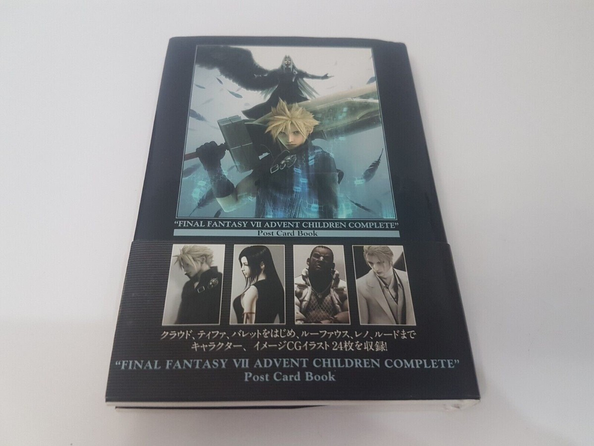 Final Fantasy VII Advent Children Complete Post Card Book | eBay