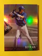 JAIRO BERAS - RC ROOKIE #BPP92 TEXAS RANGERS - 2013 BOWMAN PLATINUM MLB