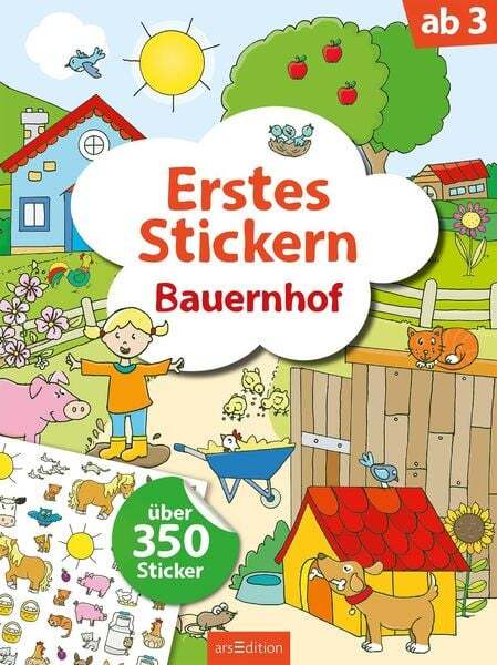 Thumbnail - Erstes Stickern Bauernhof