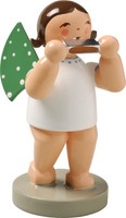 Wendt & KüHn, Engel Mit Mundharmonika, 650/26, Geschenk Geburtstag, Elf Punkte