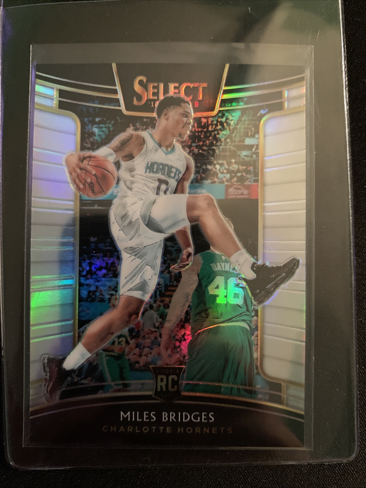 2018-19 Panini Select Concourse Silver Prizm Miles Bridges #17 Rookie RC