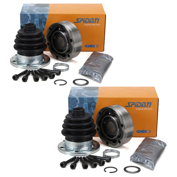2X Spidan Antriebsgelenk Gelenksatz FüR VW Transporter T2 T3 Hinten Radseitig-image