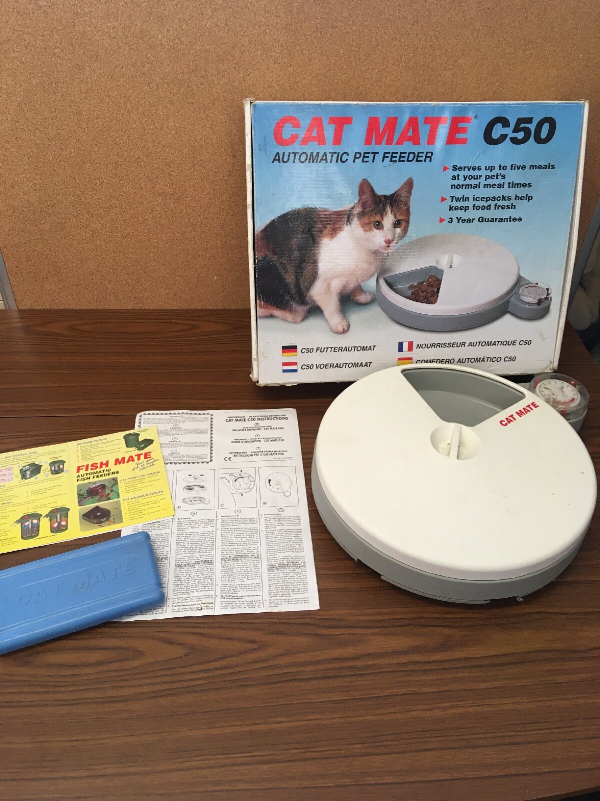 Cat Mate C50 Automatic Pet Feeder For Sale Ebay