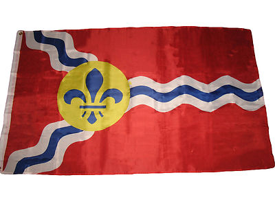 3x5 St Louis Flag 3'x5' City of Saint Louis Missouri Banner Grommets ...