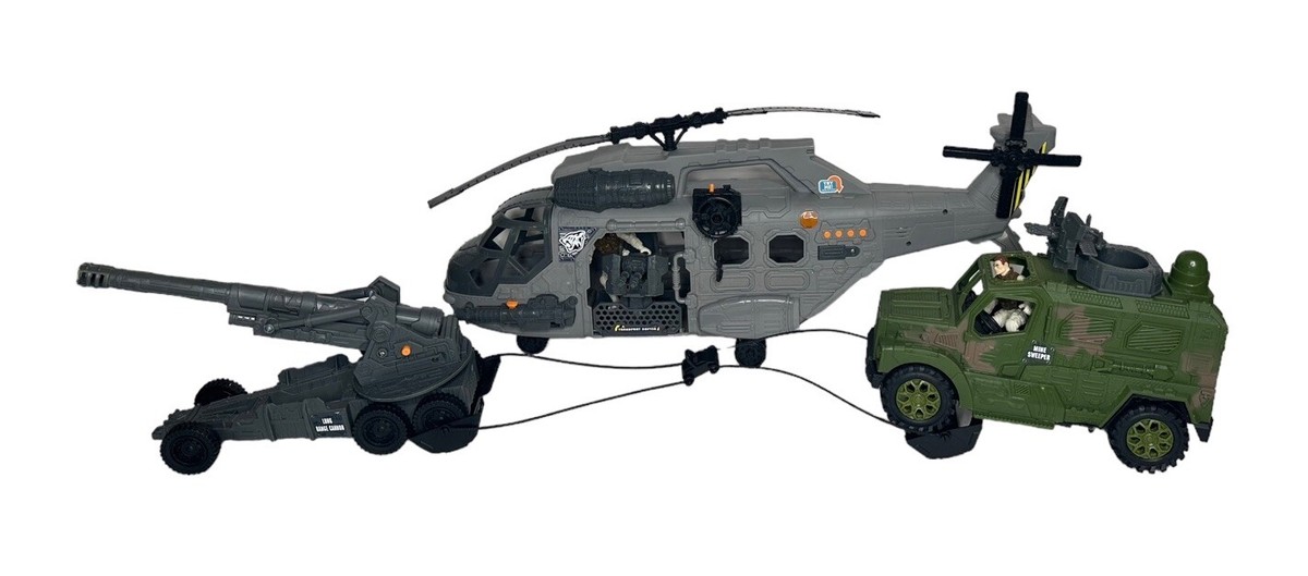 Kid Connection Giant Military Transport Helicopter Mine Sweeper