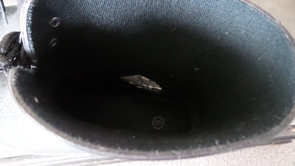 Henry Ferrera New York Botas de Lluvia Impermeable Talla 8 Negro Foto 3 de 4