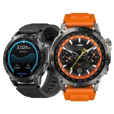[world Premiere]zeblaze Stratos 2 Plus 1.43 Inch Amoled Gps Health and Fitness B