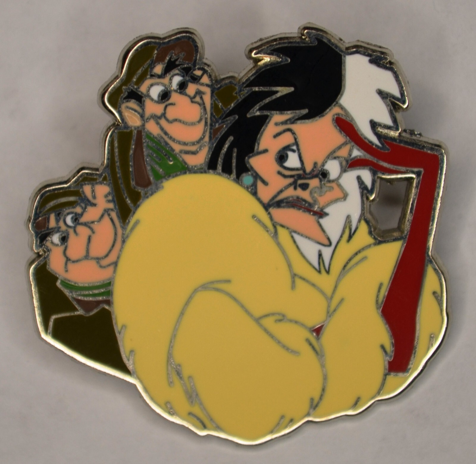 2012 DISNEY PIN CRUELLA DE VIL 101 DALMATIONS