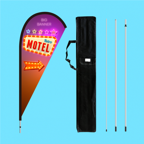 Teardrop-Flag-Banner-With-Full-Colour-Printing-Fiberglass-Pole-Base-Options