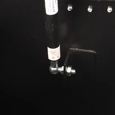 Black 26''X13.5"X12" Aluminum Trailer Tongue Box Pickup truck Tool +Key