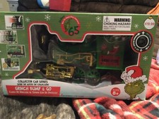 Dr Seuss The Grinch Christmas Conducto Train collector Car Series Bump And Go