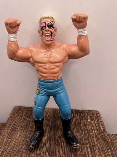 STING WCW WRESTLING - VINTAGE 1990 GALOOB 5 ACTION...