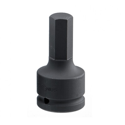 Genius Tools 3/4'' Dr. 19mm Hex Head Driver - 648819
