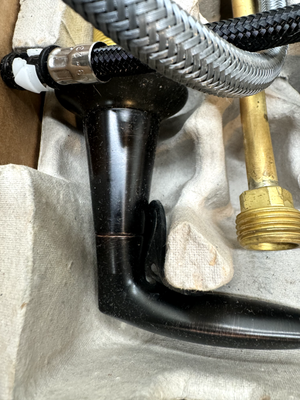 KOHLER K-45102-4-2BZ Alteo Waschtischarmatur – Ölgerieben Bronze, 2-Griff-Armatur Für 20-40cm Lochabstand, Inkl. Ablaufgarnitur & 1,5 GPM Durchfluss