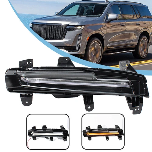 For 2021-2023 Escalade Fog Light Daytime Running Lamp LED DRL Driver Left - Picture 1 of 8