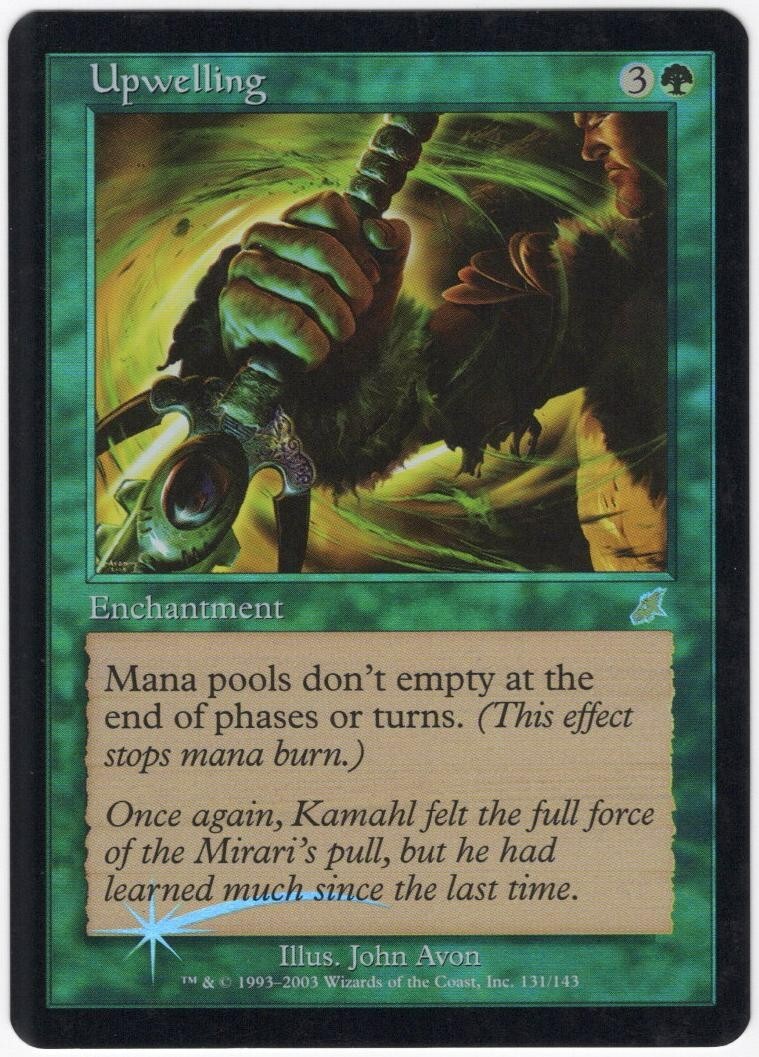 Upwelling 2003 Scourge FOIL Green Rare Enchantment MTG NM AZ1