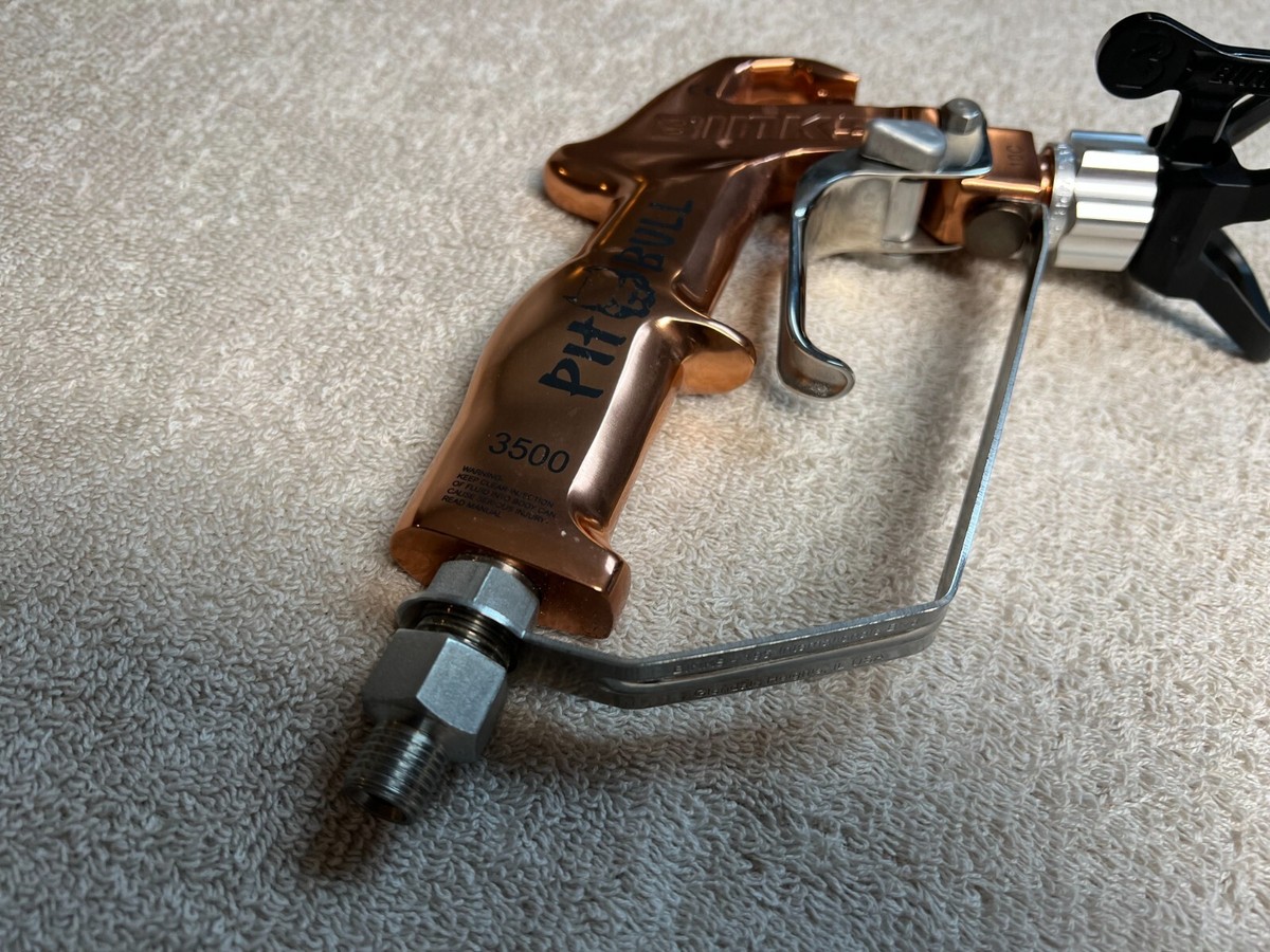 BINKS Pitbull 3500 Airless Spray Gun - 3500 psi - 517 Tip Nozzle
