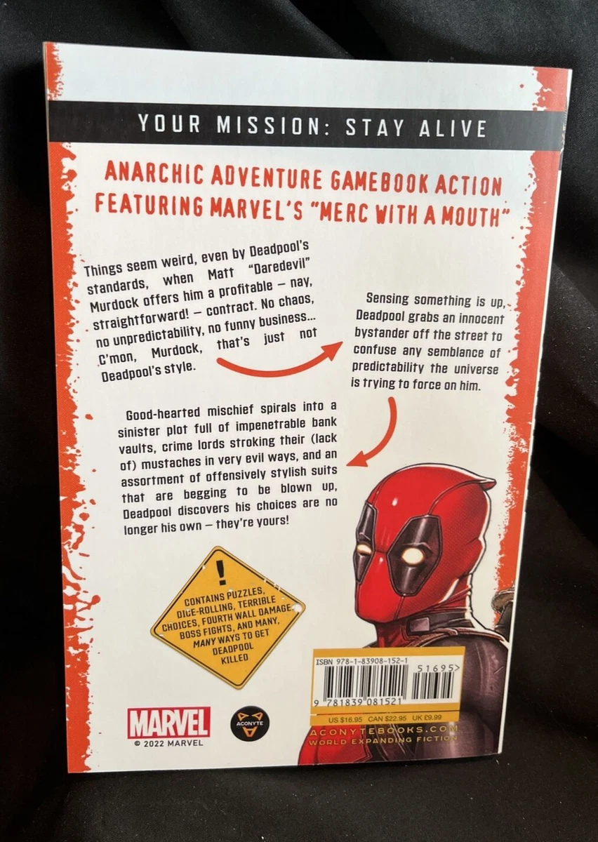 You Are (Not) Deadpool, Book by Tim Dedopulos