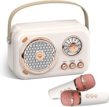 Portable Bluetooth Karaoke Speaker with Microphone Home Handheld Speaker Machine