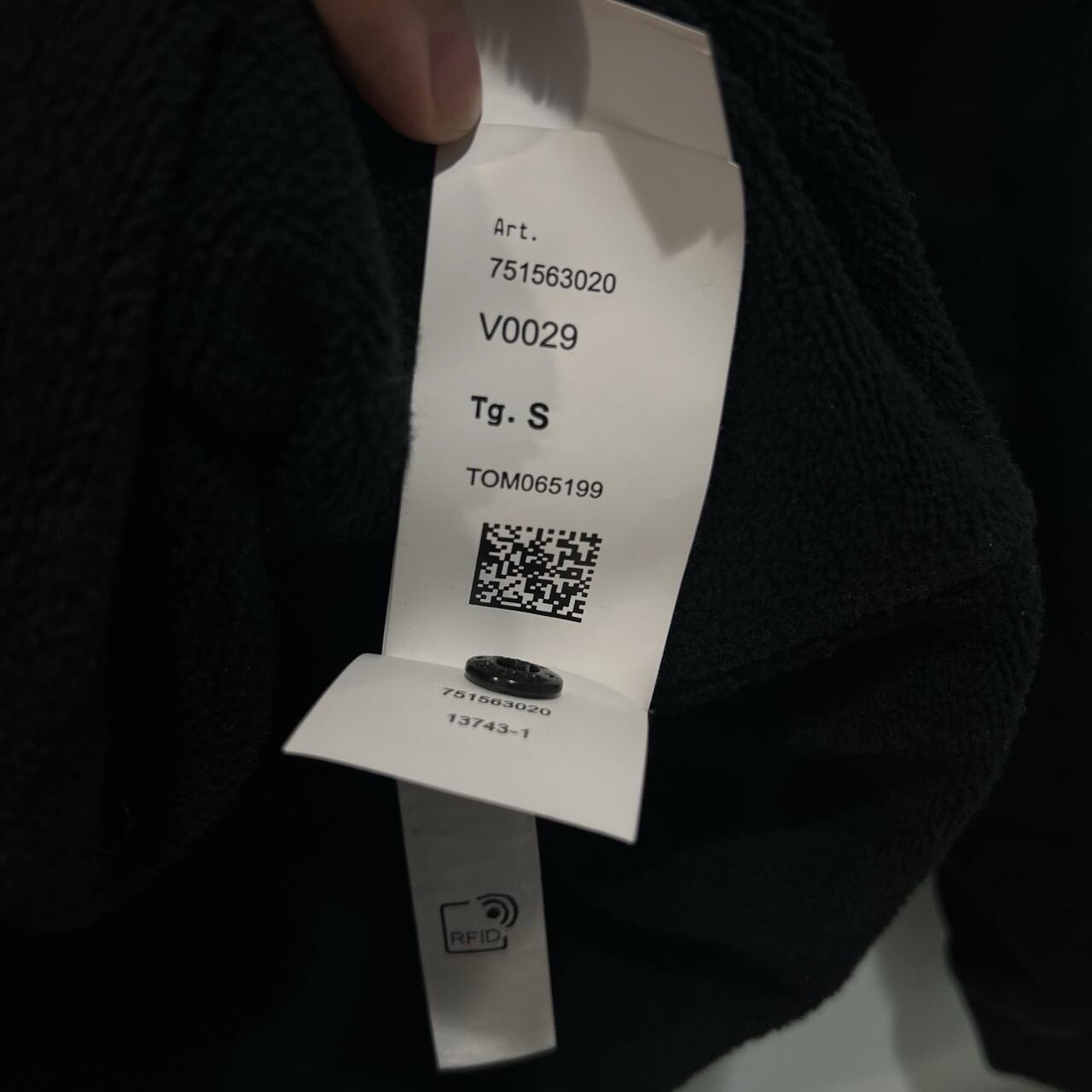 Stone Island Sweatshirt - Black  Size: Small thumbnail 7