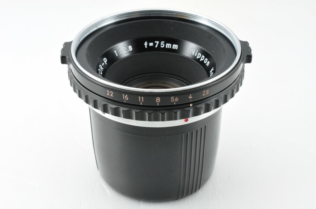 [Near Mint] Nikon NIKKOR-P 75mm f/2.8 Lens for Bronica S2 EC from Japan  #1051