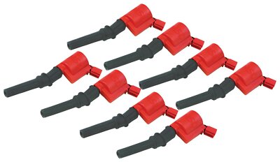 MSD 82428 Ignition Coils, Blaster Series, Red, 8-pack 1998-2014 Ford 4.6/5.4L 2V