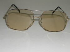VINTAGE KOREA BROWN TONE PHOTOCHRMATIC UV GLASS EXPLORER AVIATOR SUNGLASSES