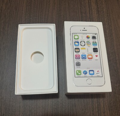 iPhone本体 a1453　二個 BOX ONLY* - iPHONE 5s, 16GB, Silver, Model A1453 - *REPLACEMENT