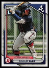 2024 Bowman Douglas Glod #BP-11 BASEBALL Atlanta Braves 1ST Prospects