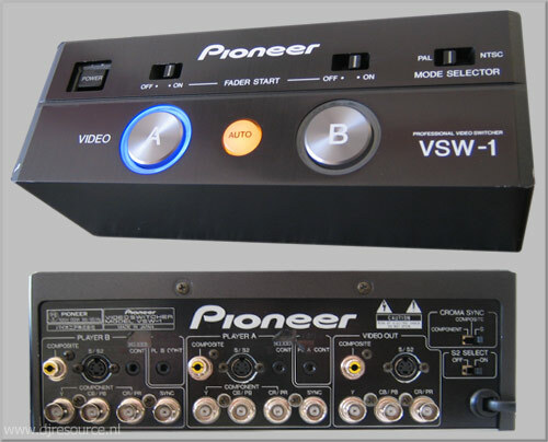 Pioneer VSW-1 automático Video Switcher para sistema DVJ-1000 -! nuevo! |  eBay