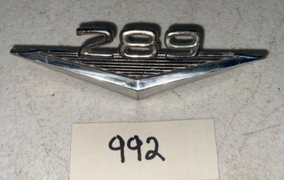 ORIGINAL 1965-1966 Ford Mustang V-8 289 Fender Emblems C30B16C144A | eBay