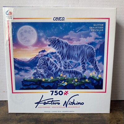 Kentaro Nishino Art Family Time 750 Piece Jigsaw Puzzle Siberian