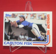 Carlton Fisk 1982 Baseball Card TOPPS #111 EX-MT