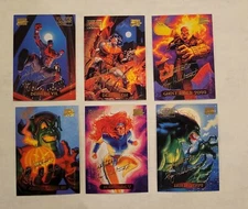 1994 FLEER MARVEL MASTERPIECES - Gold Foil Signature Series (You Pick)
