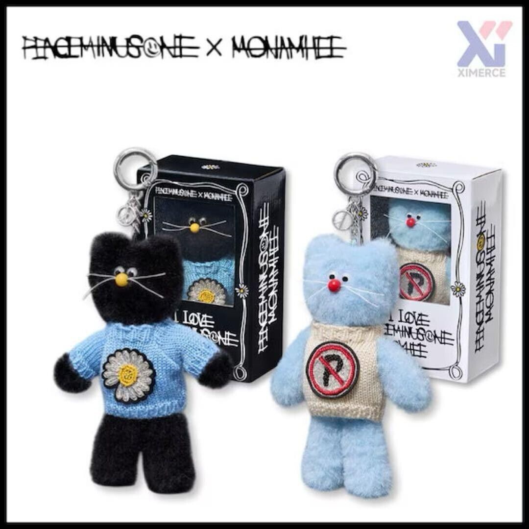 G-DRAGON PEACEMINUSONE X MONAMHEE DAIHEE SYHEE Plush Keyring G-DRAGON PEACEMINUSONE X MONAMHEE DAIHEE SYHEE Plush Keyring