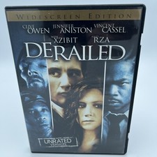 Derailed Unrated DVD 2006 Widescreen Jennifer Aniston Clive Owen Thriller LNCond
