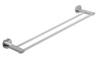 VADO KOVERA ROUND DOUBLE TOWEL RAIL CHROME KOV-184A-C/P BNIB £135rrp