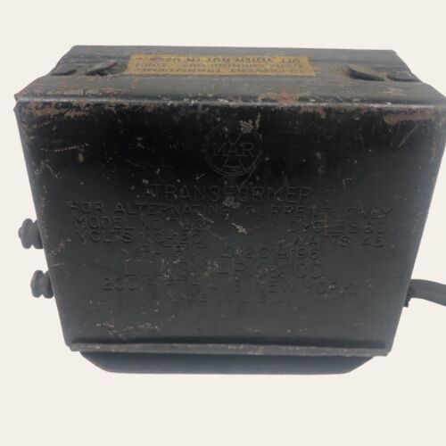 Marx Model 729 Toy Train Transformer Vintage 1950 Untested Parts or Repair - Picture 4 of 5