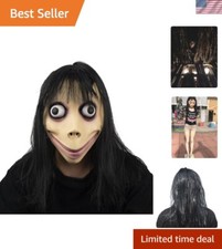 Creepy Multicolor Latex Halloween Mask for Kids Adults - Free Size