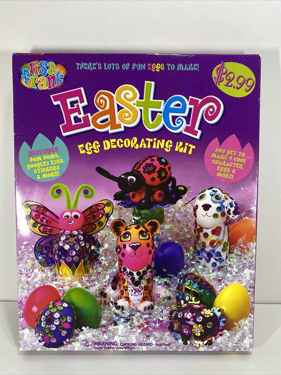 Vintage Lisa Frank Easter Egg Decorating Kit | eBay