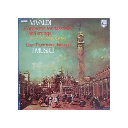 Antonio Vivaldi Klaus Thunemann / I Musici Concertos For Bassoon