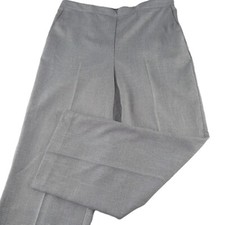 Alfred Dunner Women's Classic Fit Pull-On Pant Size 14 Petite Pearl Gray