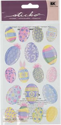 EK Success STICKO Easter Themed Stickers - CHOOSE ONE!