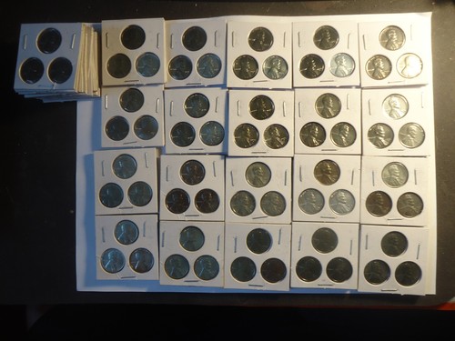 1-1943 p -d-s-steel lincoln all different flip #02 - Picture 2 of 3