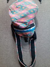 Kavu Geometric Backpack Foldable Snap Single Sling